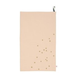 Kitchen Towel dots - biscuit 