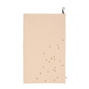 Kitchen Towel dots - biscuit 