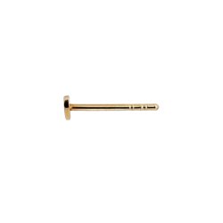 Petit Love Heart Earring Piece gold - Single