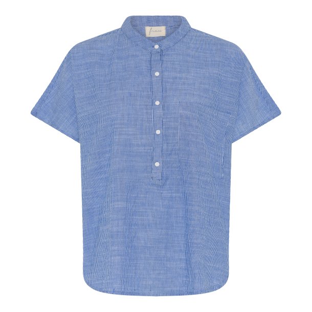 Frau Colombo - Medium Blue Stripe