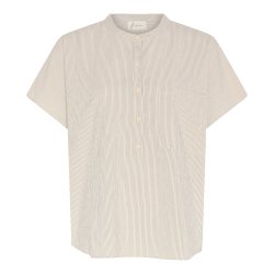Colombo Top � Tapioca Coffee Stripe