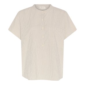 Colombo Top � Tapioca Coffee Stripe