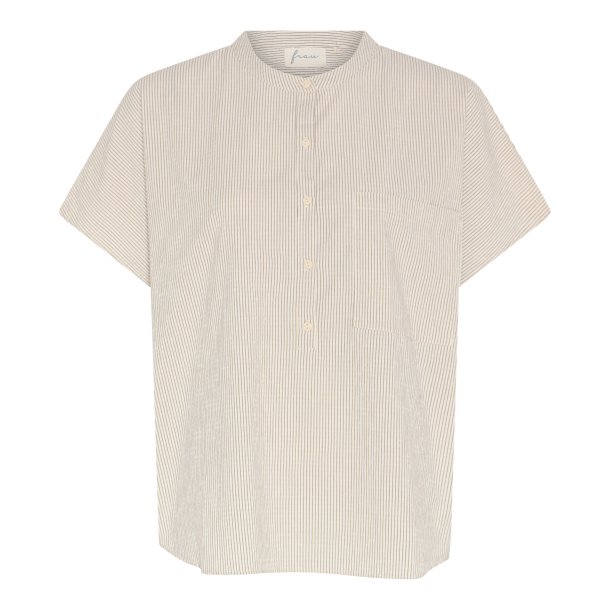 Colombo Top � Tapioca Coffee Stripe