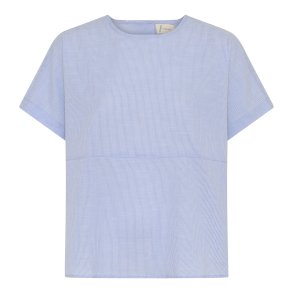 Frau Rome top - Baby lavender stripe