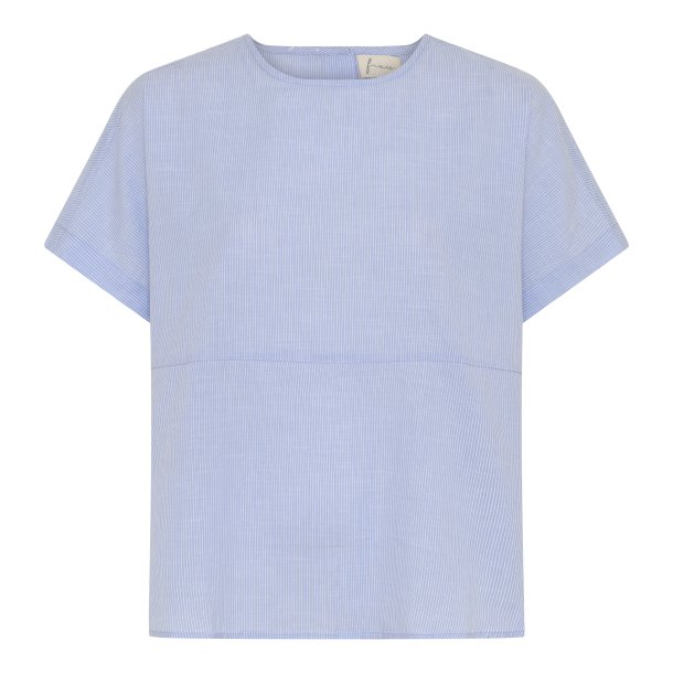 Frau Rome top - Baby lavender stripe