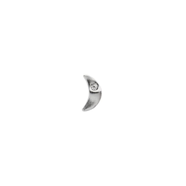 Tout Petit Bella Moon Earring silver - Single