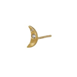 Petit Bella Moon Earring gold - Single