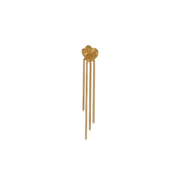 Shell Reflections Earring with Chains - Single