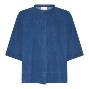 Frau Abu Dhabi Skjorte - Clear blue denim