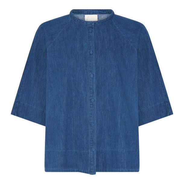 Frau Abu Dhabi Skjorte - Clear blue denim
