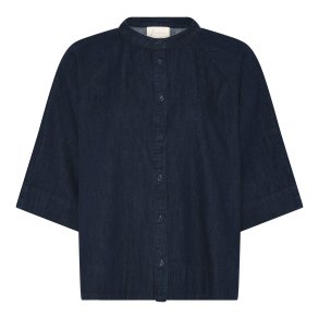 Frau Abu Dhabi Skjorte - Dark blue denim