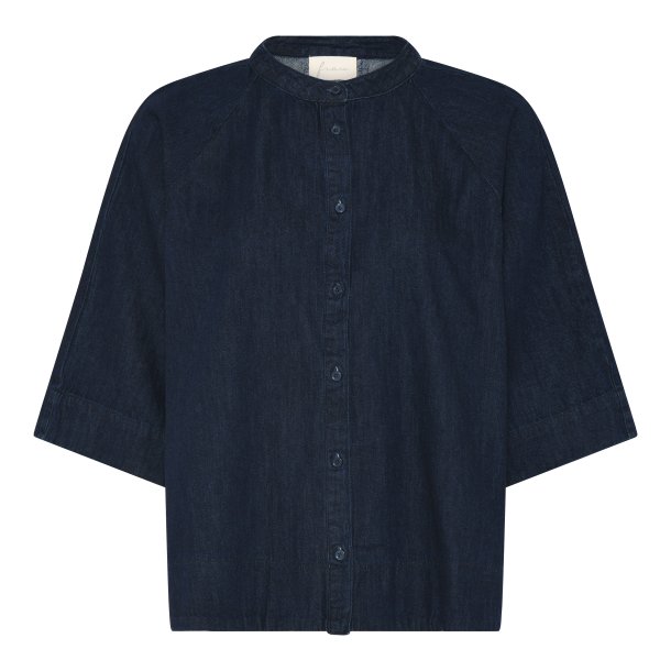 Frau Abu Dhabi Skjorte - Dark blue denim