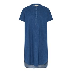 Frau Seoul kjole - Clear blue denim