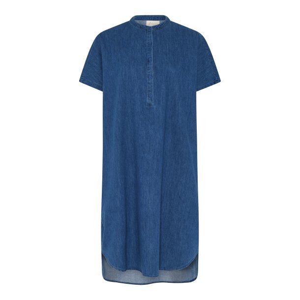 Frau Seoul kjole - Clear blue denim