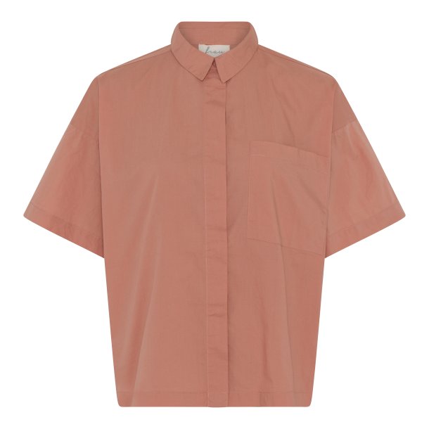 Frau Nice skjorte - Cameo Brown