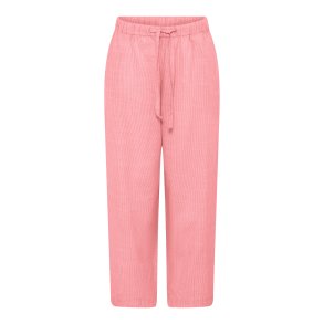 Frau Sydney string long pant - Hot Coral Stripe