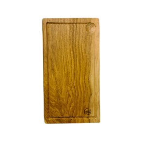 Egetr�s sk�rebr�t med rille - stor