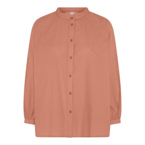 Frau Tokyo short shirt - Cameo Brown