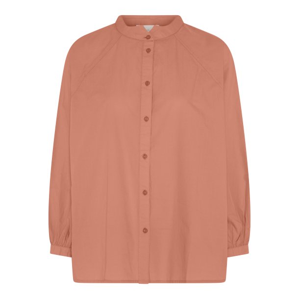 Frau Tokyo short shirt - Cameo Brown