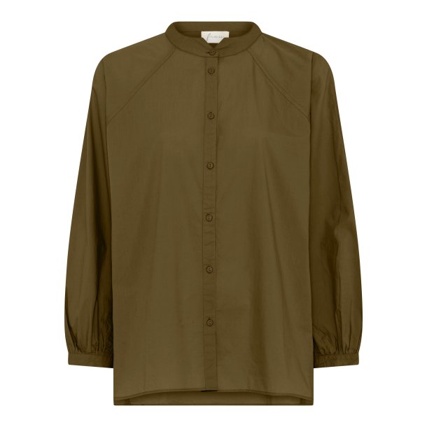Frau Tokyo short shirt - Military Olive