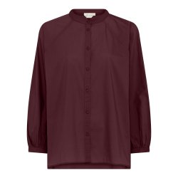 Frau Tokyo short shirt - Red Mahogany