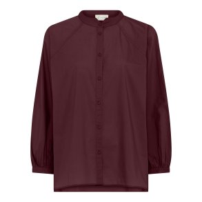 Frau Tokyo short shirt - Red Mahogany
