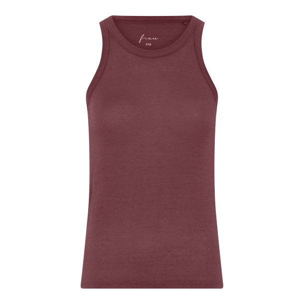 Frau Lucca Top - Red Mahogany