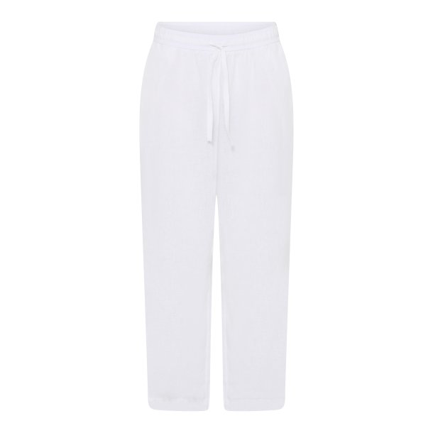 Frau Sydney linen string long pant - Bright White