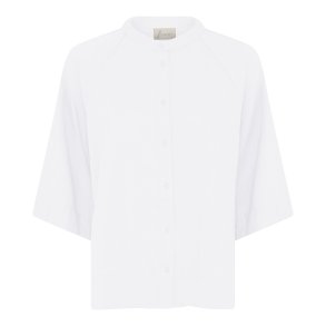 Frau Abu Dhabi linen Skjorte - Bright White