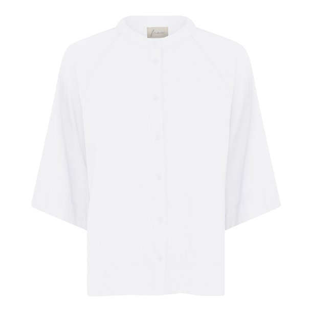 Frau Abu Dhabi linen Skjorte - Bright White