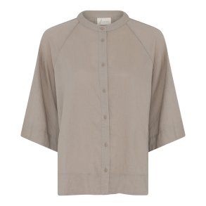 Frau Abu Dhabi linen Skjorte - Pure Cashmere