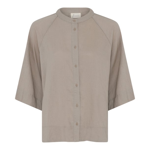Frau Abu Dhabi linen Skjorte - Pure Cashmere