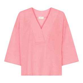 Frau Palma - Hot Coral Stripe