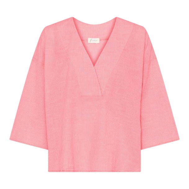 Frau Palma - Hot Coral Stripe