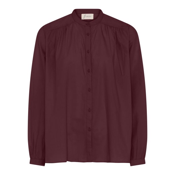 Frau Florence skjorte - Red Mahogany