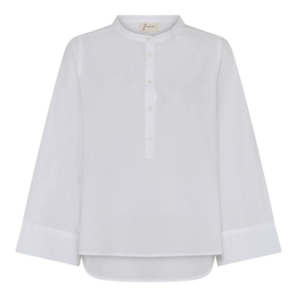 Frau Madrid wide sleeve shirt - Bright White