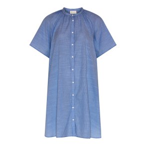 Frau Siena kjole - Medium Blue Stripe