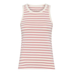 Frau San Diego Tank Top - Cameo Brown Stripe