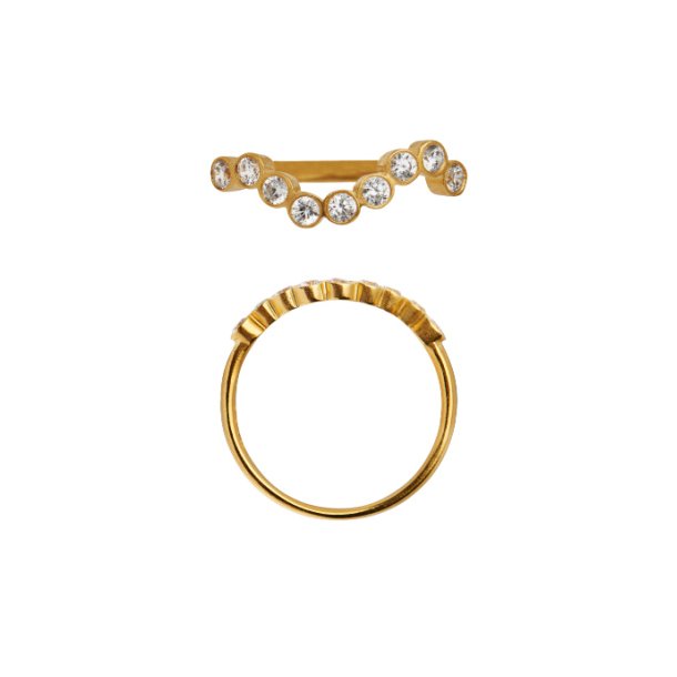 Midnight Sparkle Ring