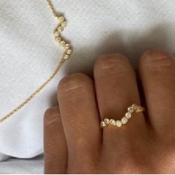 Midnight Sparkle Ring