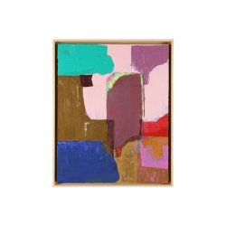 Abstract painting multicolour