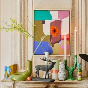 Abstract painting multicolour