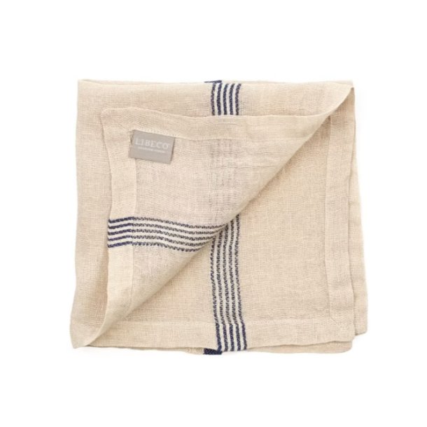 Andros H�rserviet � Off White &amp; Indigo