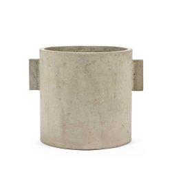 Pot concrete rond - natural - 30 cm