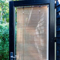 Bambus rullegardin - brun fin