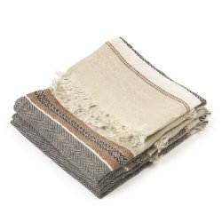 The Belgian Towel G�steh�ndkl�de � Beeswax Stripe