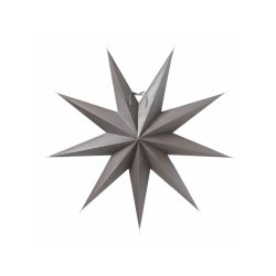 Papirstjerne Boris 50 Dark Grey