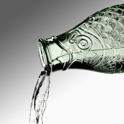 Carafe green Fish &amp; Fish