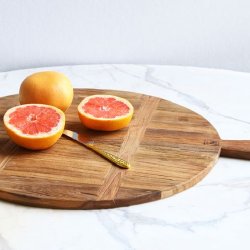 Bread board - reclaimed teak - medium