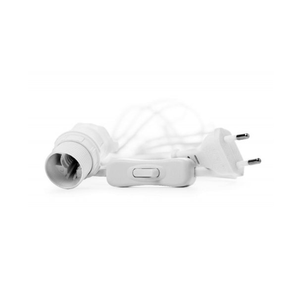 Cable white w. switch